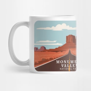 Monument Valley National Park Travel Sticker Mug